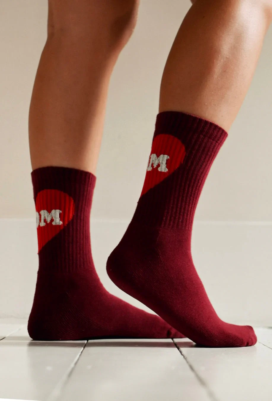 Bordeaux MOM Socks - Afbeelding 5