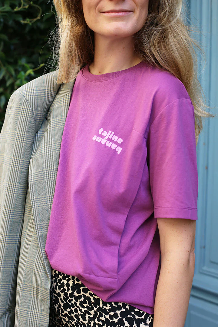 La p'allaite Breastfeeding T-shirt Purple - Afbeelding 7